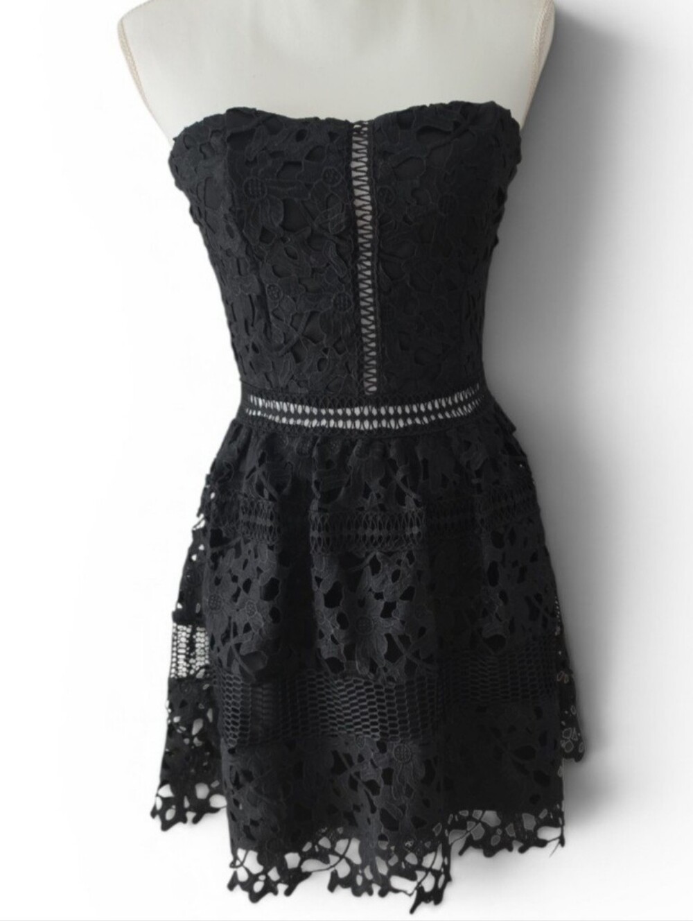 NEW Ungaro Crochet Dress SZ S